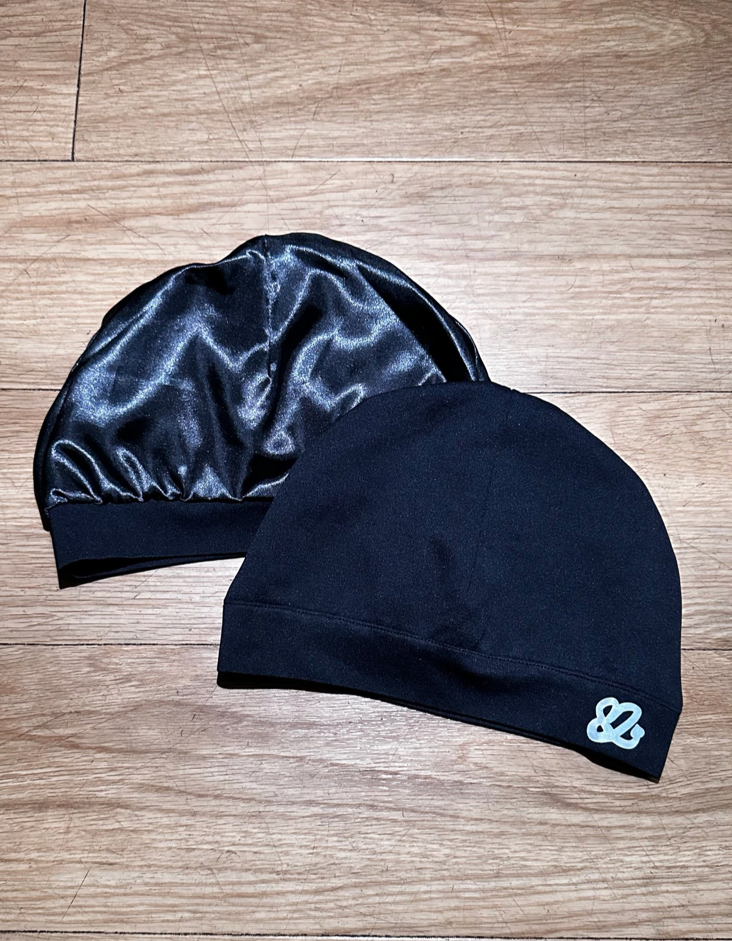 SATIN BLACK BEANIE