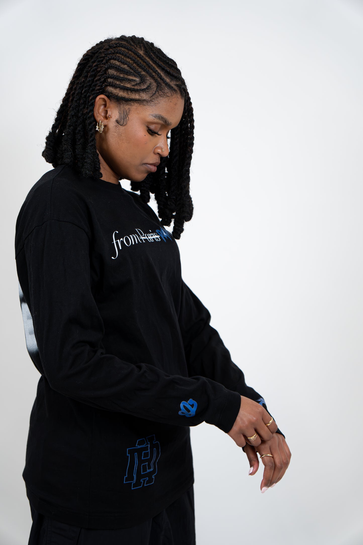 BLACK "FROM PANAME" LONGSLEEVES